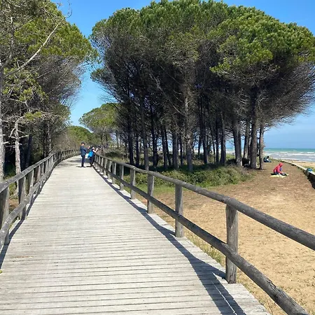 Retreat Featuring Private Terraces And A Pool Apartment Bibione